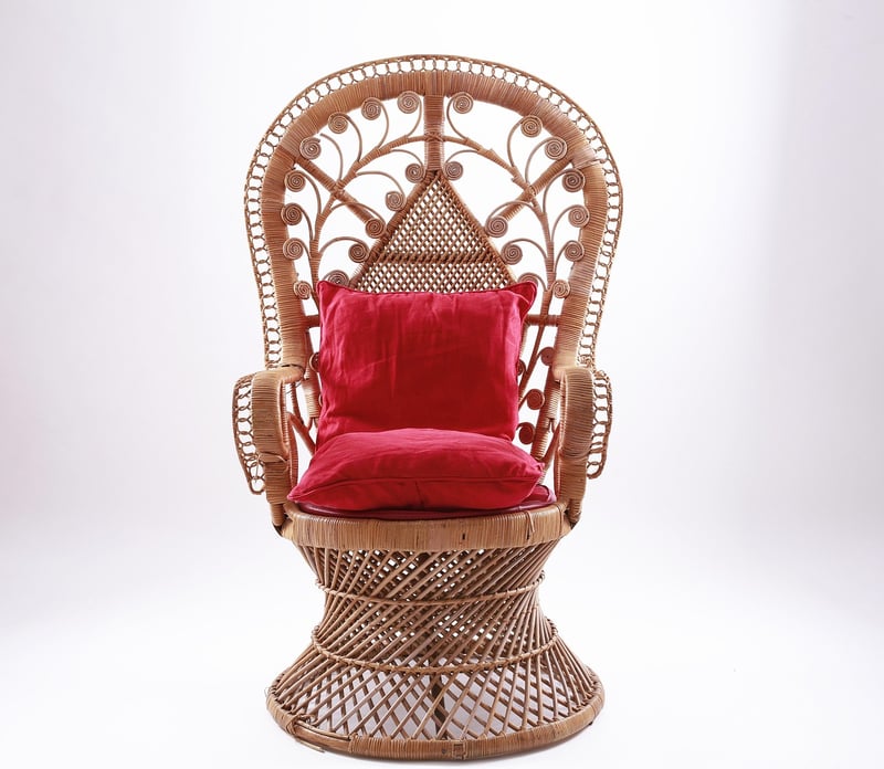 Rattan Side Table